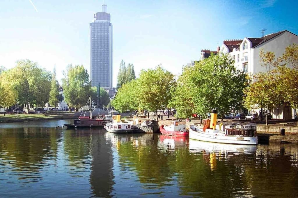 Bel Ecrin Sur L'Ile De Nantes - Gare Tgv, Chu, Congres Apartamento Exterior foto