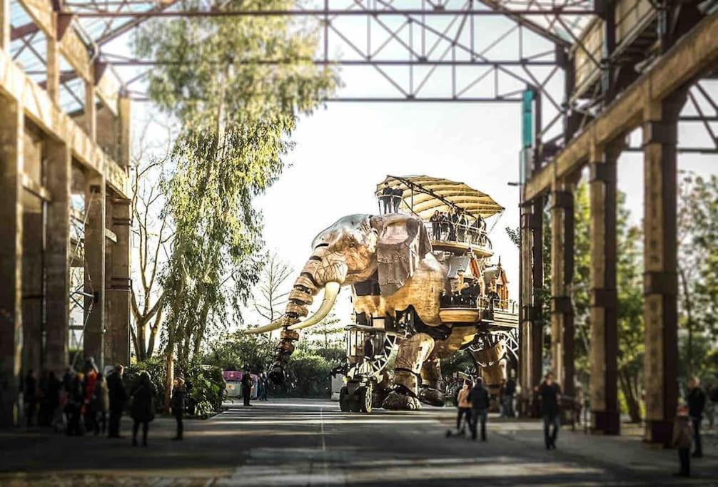 Bel Ecrin Sur L'Ile De Nantes - Gare Tgv, Chu, Congres Apartamento Exterior foto